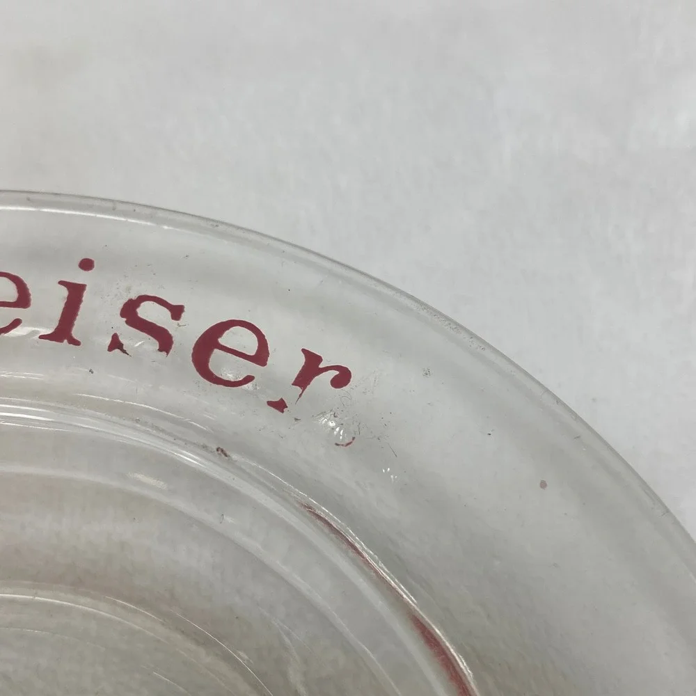 VTG Budweiser King of Beers‎ Red/Clear 5
